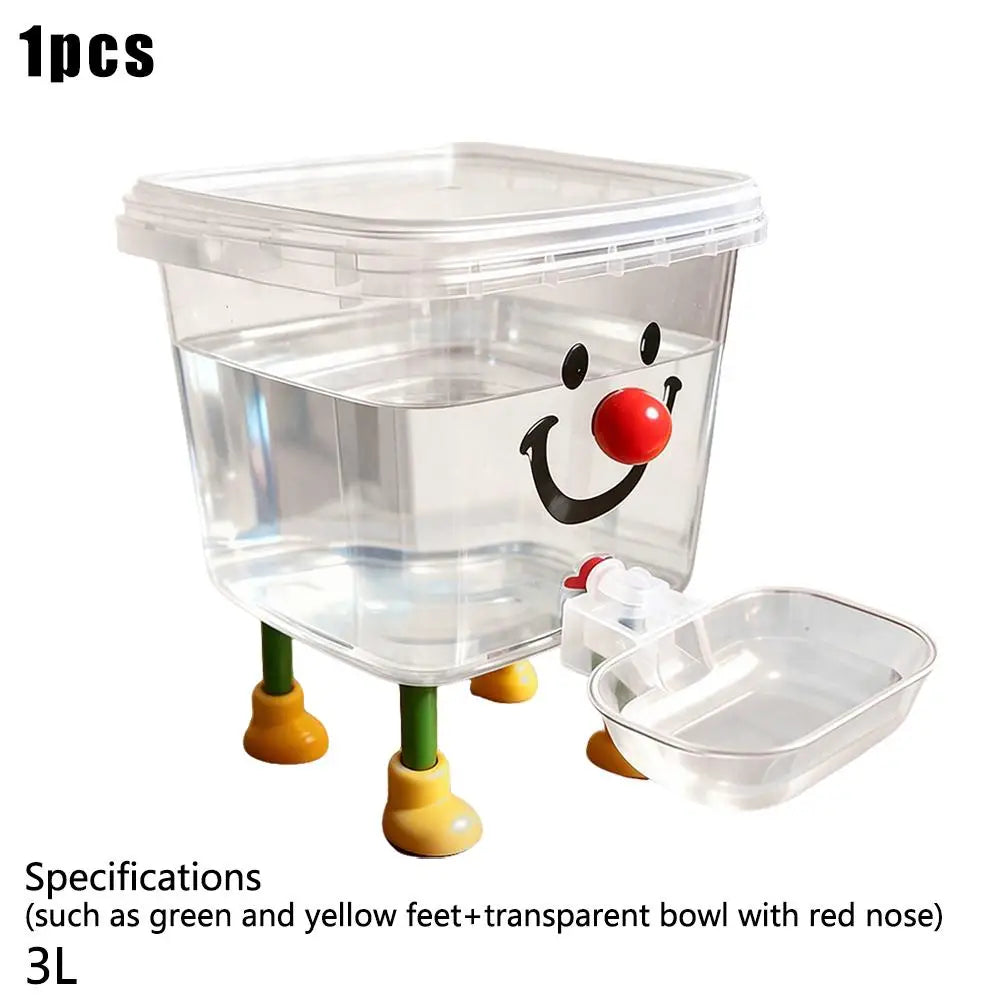 3L Dog Automatic Water Dispenser Leakproof Fountain Dispenser Large Capacity Water Feeder for Dog Cat Rabbit Home Indoor Use