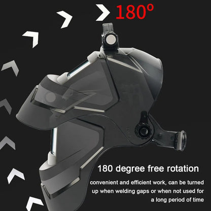 Automatic Dimming Welding Facemask True Color Auto Darkening Welding Mask 130℃ High Temperature Resistant Welding Helmet