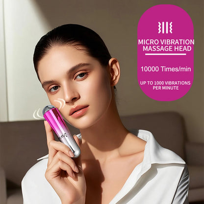 Ultrasonic Facial Massager Anti Wrinkle Lifting Tightening Vibration Massage Device for Face and Eye Skin Care Beauty Tool