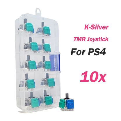 K-SILVER JS13 PRO+ TMR Joystick for Switch Pro PS5 PS4 Xbox Series Xbox One Anti-Drift Electromagnetic 3D Analog TMR ThumbStick