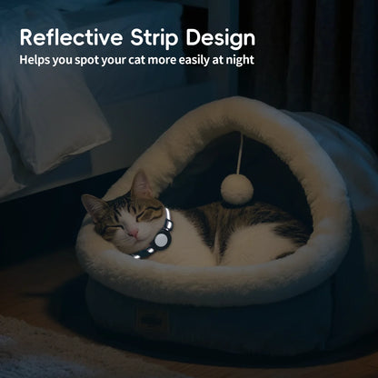 Adjustable Pet Collar Gps Tracker for Apple Find My IOS Finder Location Tracker Kits Pet Supplies Cat Pet Electronic Devices