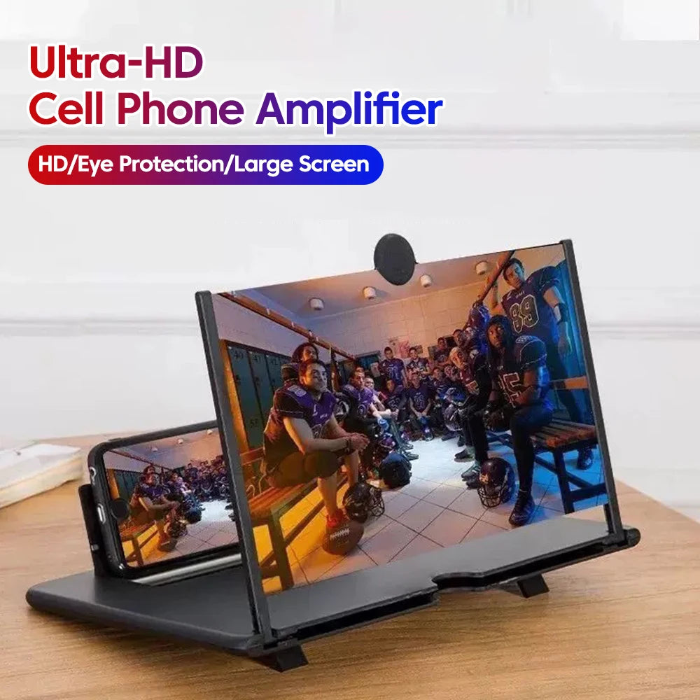 12/10inch Cell Phone Screen Amplifier Mobile Phone Holder Mobile Phone