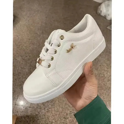 Women's Outdoor Casual Jogging Sneakers Plus Size Girl Breathable Flat Woman Soft Sole Walking Vulcanized Shoes Zapatos De Mujer