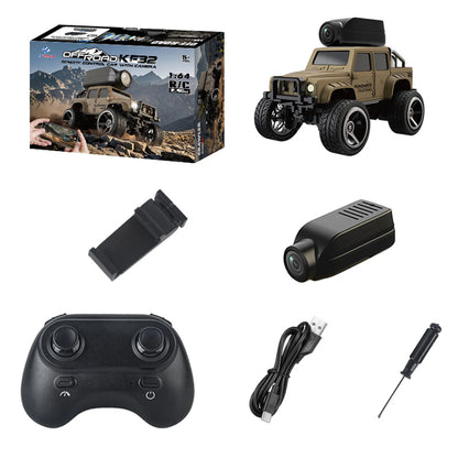KF32 Mini RC Car High Speed Racing Vehicle With 720P FPV Camera 1/64 2.4G Reomte Contorl Car Wifi APP Control Toy Gift For Kids