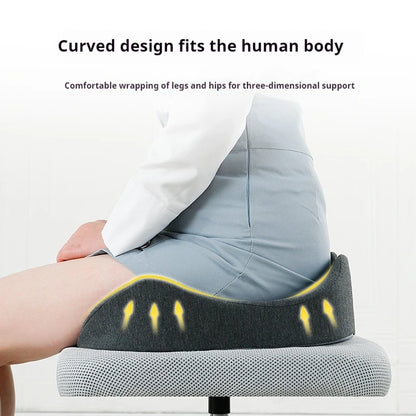 Slow Rebound Memory Foam Office Chair Cushion Woman Tailbone Pelvis Orthopedic Medical Lady Seat Cushion Beautiful Buttocks Pad