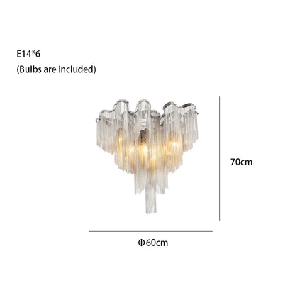 Luxury Tassels Led Pendant Lights New Gold Lustres Hanging Lamps For Ceiling Modern Decoration Home Decor For Bedroom Chandelier