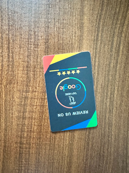 Grow Your Business With NFC Google Review Cards Tap and Rate Google Review Cards