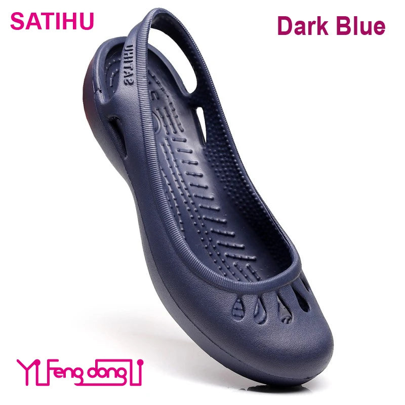 Ultra-light Women's Clogs: Breathable Soft Elastic Waterproof Non-slip Easy To Clean Versatile And Stylish For Commuting Work