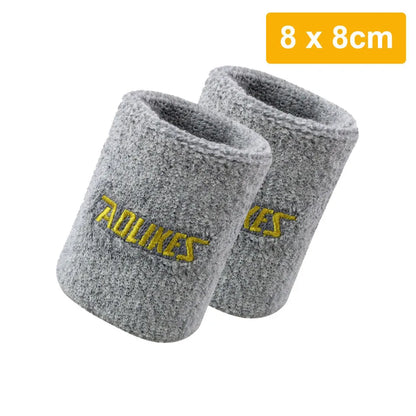 AOLIKES 1 Pair Sweatbands Sports Wristband for Men & Women - Moisture Wicking Athletic Sweatband for Tennis, Basketball, Running