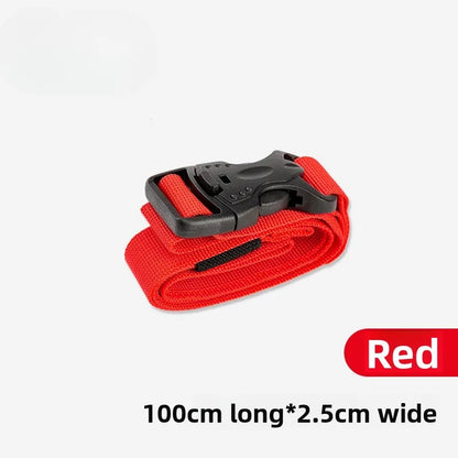 4/2/1PCS Cargo Tie Luggage Lash Belt Strap Buckle Camping Nylon Travel Kits Buckle Tie-Down Belt Cargo Straps for Travel Camping