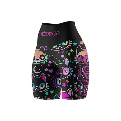 Cody Women Rash Guard Gym Clothing MMA Tight Sportswear Jiu Jitsu Rashguard T-shirts+Pant Boxing Grappling Shorts 4pcs/Set
