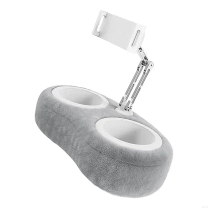 Tablet pillow stand, pillow stand for bed, phone, tablet, lap reading in bed, soft tablet stand, 1 pc.
