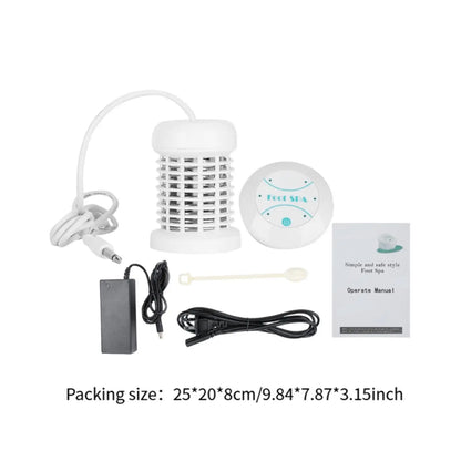 Foot Bath Machine,Lightweight,Easy to Use Sturdy Household Small Professional Foot SPA for Beauty Holiday Slaon Home Gift