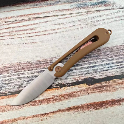 Folding Knife with Pocket Clip Portable Outdoor Hiking Preferred Travel Knives Ergonomic Design Festival Gift High-quality Tools