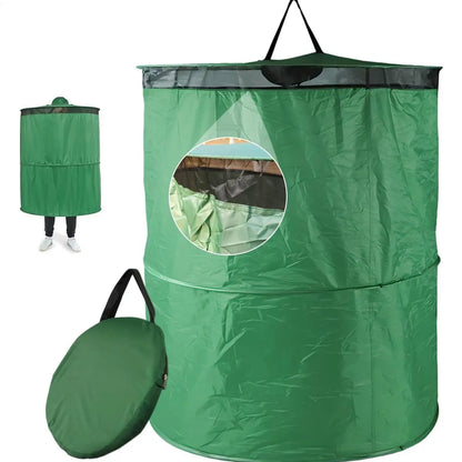 Camping Toilet Tent Portable Compact Foldable Privacy Shelter with Carry Bag for Changing Dressing Beach Camp Travel Recreation