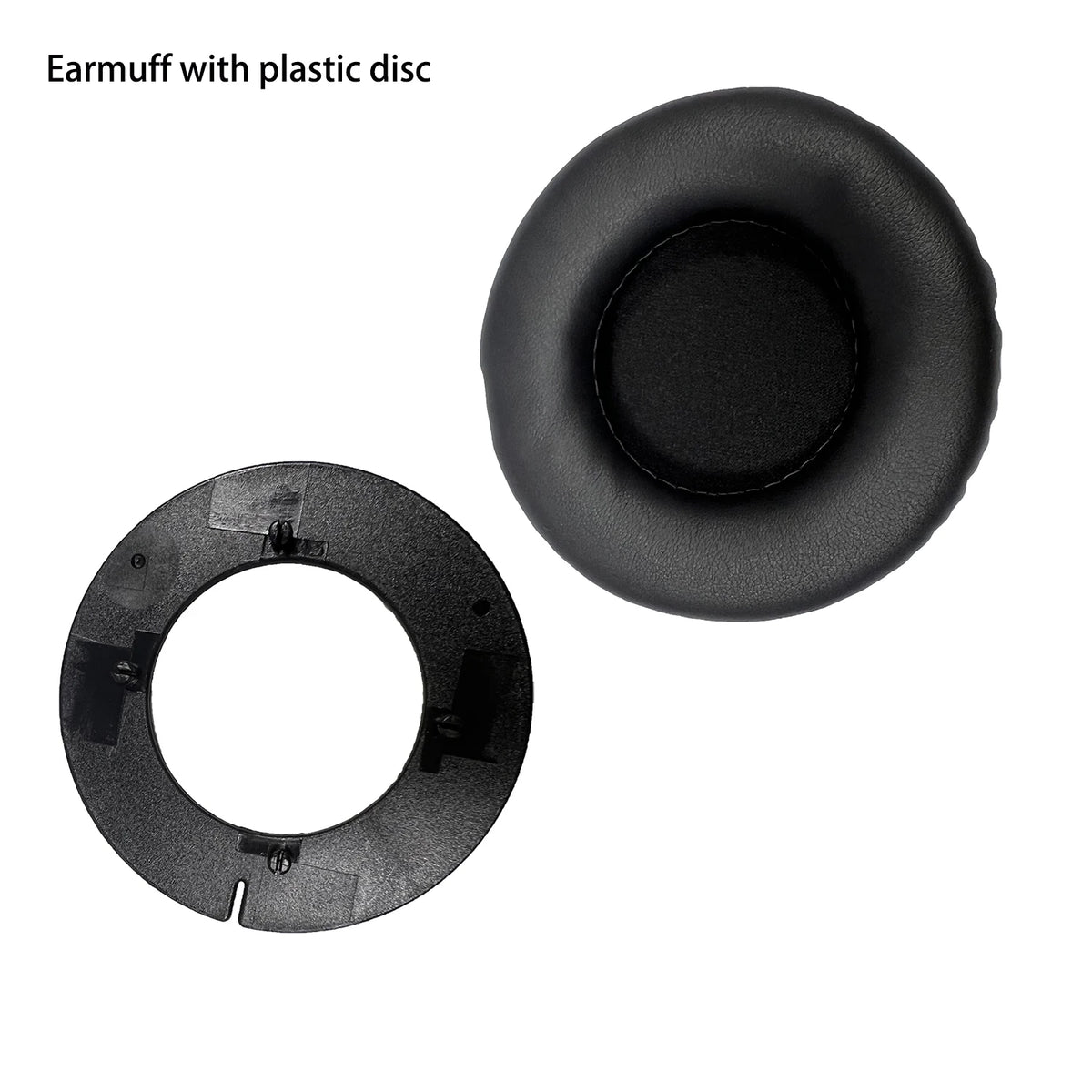 Disco Plastic Plate and Ear Cushion Earpad Disposable Earmuff Accessories for Headphones