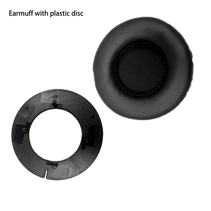 Disco Plastic Plate and Ear Cushion Earpad Disposable Earmuff Accessories for Headphones