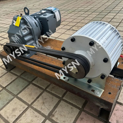 10KW 20KW 30KW Low Speed Permanent Magnet Generator 48V 220V 380V 3 Phase AC Alternator 300 RPM Motor Drive Water Wind Turbine