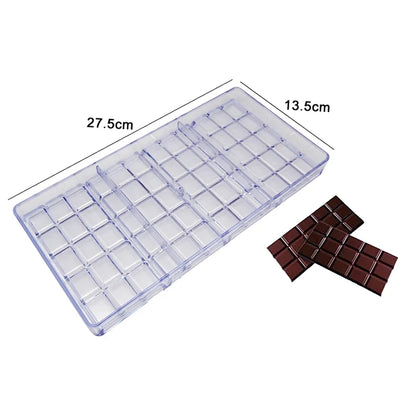 Chocolate Mold Plastic Creative Household Kitchen Baking Tools Food Grade Candy Baking Mold Various Styles DIY Baking Mold TMZ