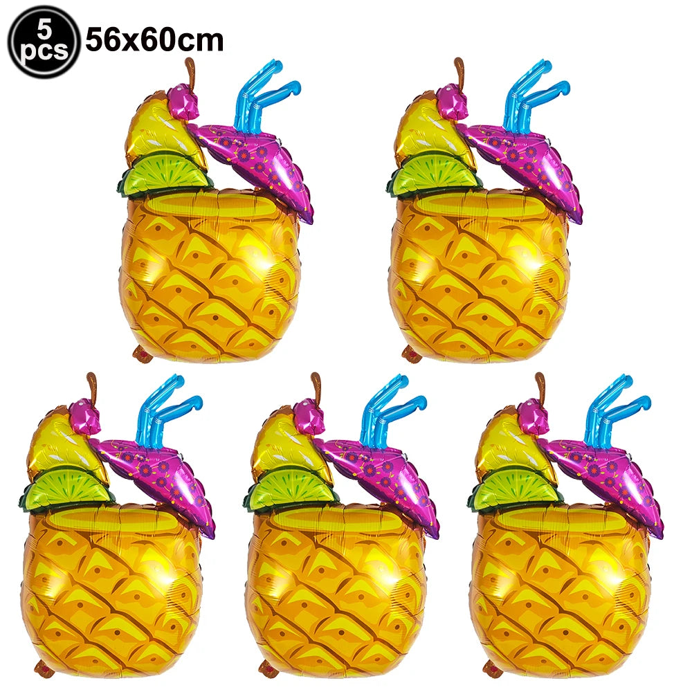 Ice Cream Balloons Sweet Candy Balloon Ice Cream Shaped Balloons for Summer Beach Birthday Baby Shower Party Decoration