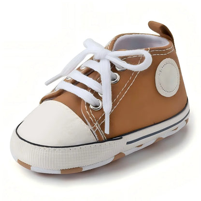 0-18M Baby Canvas Shoes Men and Women Multicolour Classic Baby Casual Shoes Anti-slip Soft Sole First Pair Toddler Infant Shoes