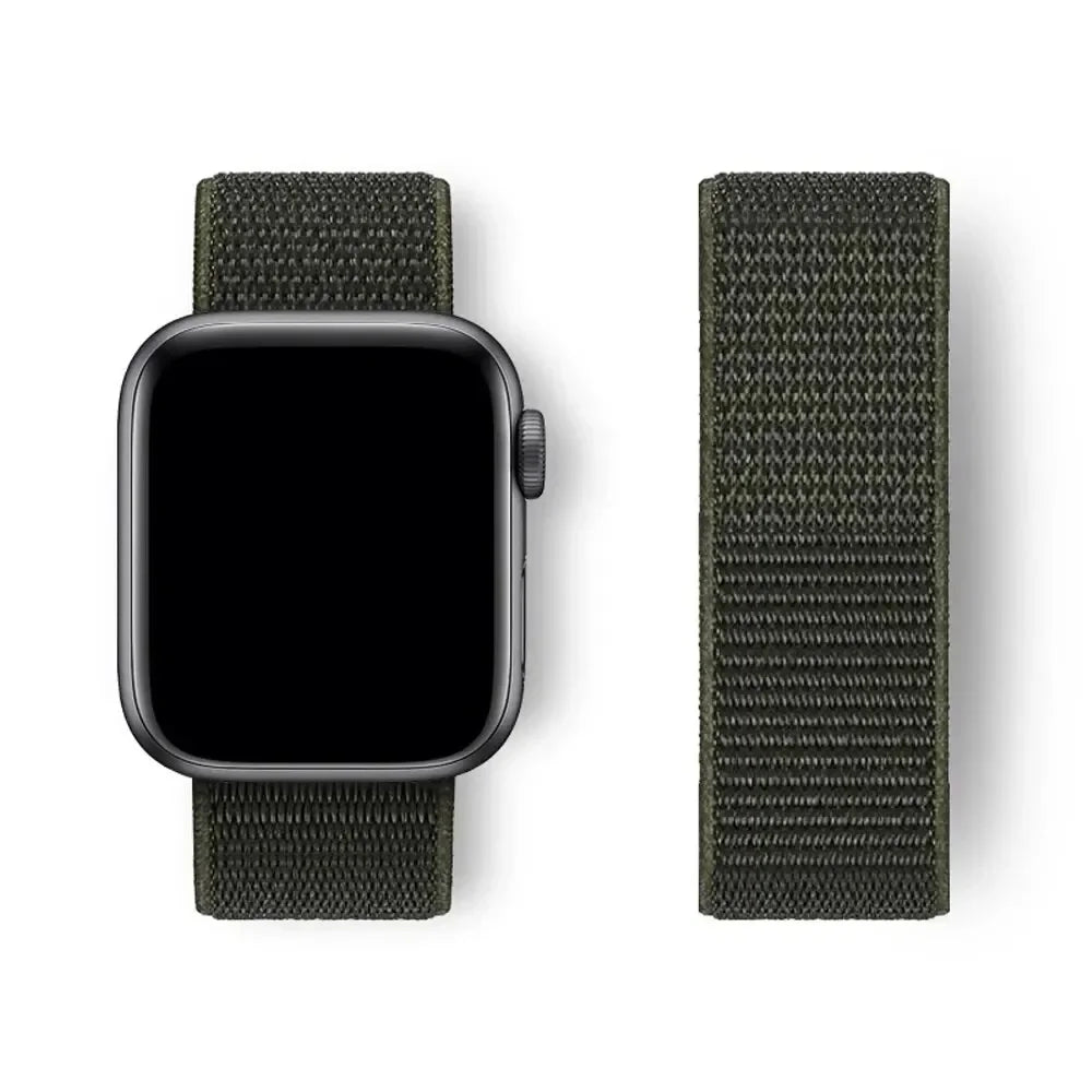 Nylon loop For Apple Watch Band Ultra-2 49mm 44mm 40mm 45mm 41mm Sport pride Bracelet iwatch Strap Series 9 8 se 7 6 5 4 3