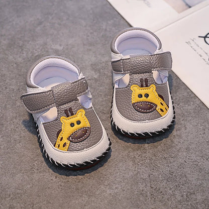 New Baby Shoes Infant Boys Girls Summer Cartoon Sandals Newborn Baby Soft Rubber Anti-Slip First Walkers Kids Casual Crib Shoes