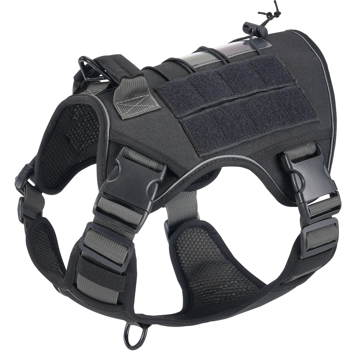 Tactical Dog Harness for Small Medium Large Dogs No Pull Adjustable Pet Harness Reflective Working Training Easy Control Vest