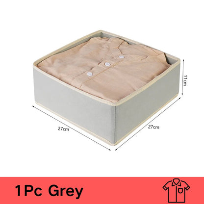Underwear Organizers Of Cabinets And Drawers Wardrobe Clothes Bra Organizer For Underwear Socks Pants Home Foldable Storage Box