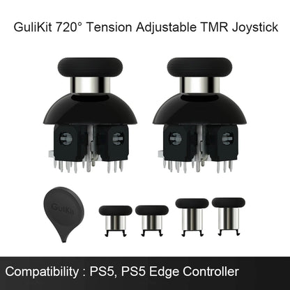 GuliKit NS55 720° Tension Adjustable TMR Joystick for Switch Pro Xbox Series PS4 PS5 Edge Gamepad Controller Game Accessories