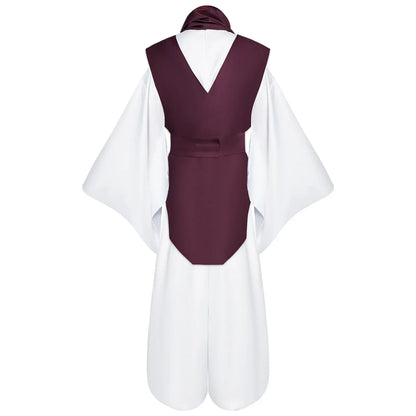Anime Choso Cosplay Costume with Vest Neck Gaiter Belt White Elastic Pants Halloween Choso kimono Outfits for Comic Con