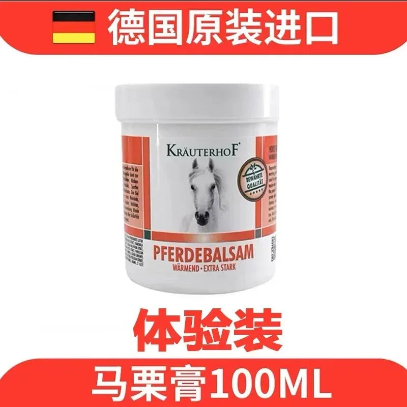 German Krauterhof Horse Chestnut Balm 500ml Pferdebalsam Warmend Extra Stark Warming Massage Gel Relax Calm Muscle Massage Cream