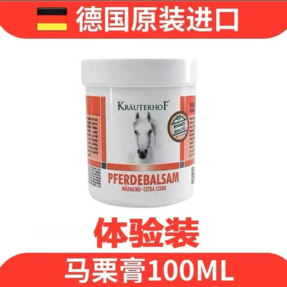 German Krauterhof Horse Chestnut Balm 500ml Pferdebalsam Warmend Extra Stark Warming Massage Gel Relax Calm Muscle Massage Cream