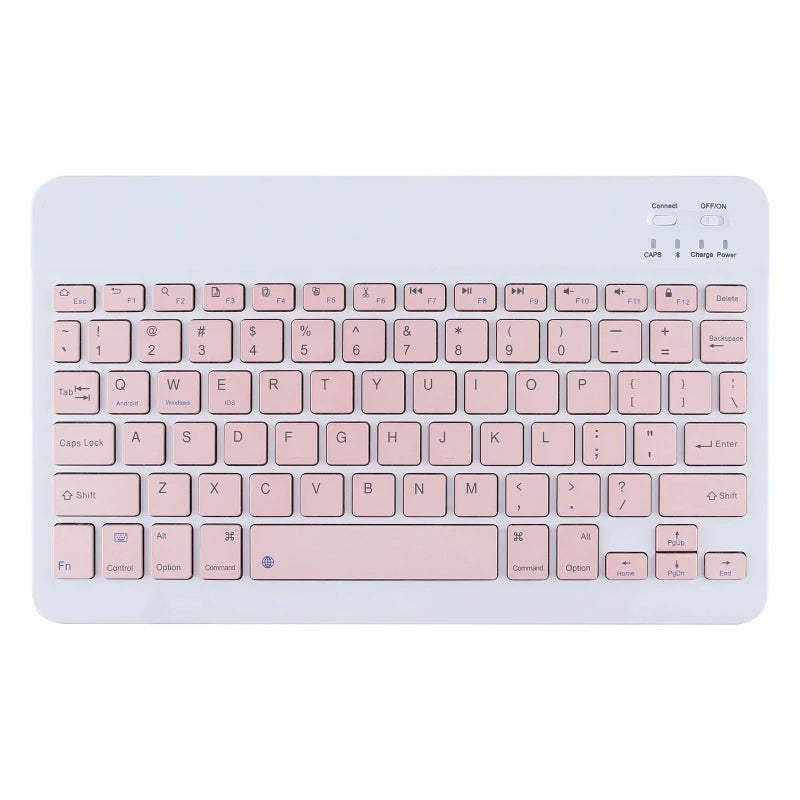 2026 New 10 inch For iPad Pro 11 Bluetooth Wireless Keyboard and Mouse English Hebrew For Android IOS Windows Phone Tablet