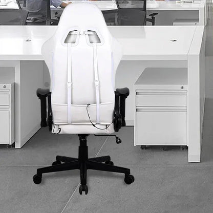 mComputer Ergonomic LED Lamp E-sports Chair Comfort Adjustable PU Leather Gaming Chair With Lights l