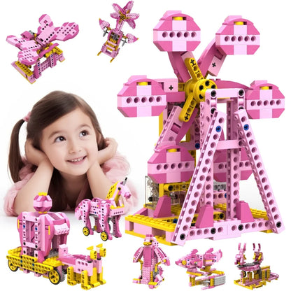 Apitor Robot S 10-in-1 Coding Robot Kit APP/Remote Control Programmable Building Blocks STEM Educational Toy Gift for Kids 8-12