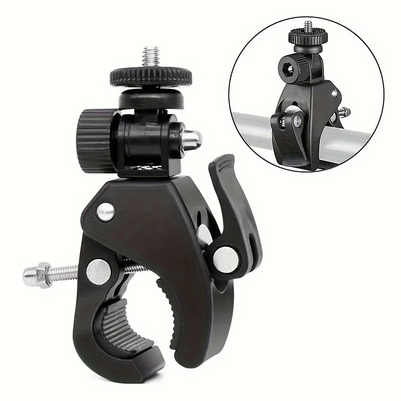 Bicycle Handlebar Mount Bike Holder for GoPro Hero 13 12 11 10 9 8 7 6 5 SJCAM AKASO Insta360 DJI Osmo Action Camera Accessories