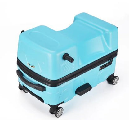 Kids rolling scooter suitcase kids riding suitcase  Children  Suitcase Spinner luggage suitcase boy's Travel Trolley Bags wheels