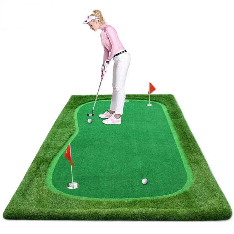 New pgm Indoor Golf Putting Green 100x300cm Indoor Training Putter Mat Practice Putting Green For Home Use