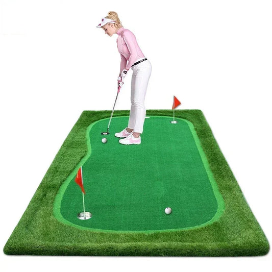 New pgm Indoor Golf Putting Green 100x300cm Indoor Training Putter Mat Practice Putting Green For Home Use