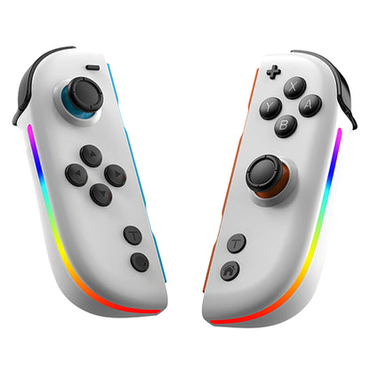 Bluetooth 5.3 Gamepad Controller For Nintendo Switch/OLED/Lite Joycon RGB Colorful Light L/R Wireless Game Console Joystick