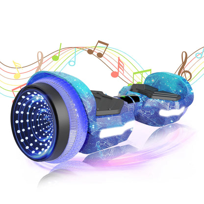 Simate K1 Upgrade Children's Electric Scooter Corlorful LED Lights Light-Emitting Wheel Two Wheel Self-Balancing Scooter