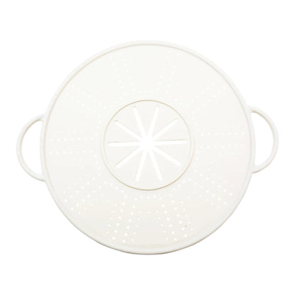 11in Silicone Splatter Screen Dishwasher Safe Foldable Splash Guard Multi-Use Grease Splatter Guard for Everyday Cooking