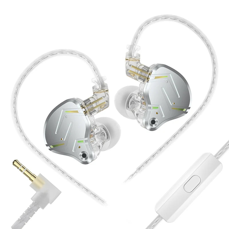 KZ ZST Pro X  1BA 1DD Hybrid Driver Wired Earbuds Deep Bass HiFi In-Ear Monitor Headphone for Gaming And Musician