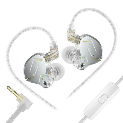 KZ ZST Pro X  1BA 1DD Hybrid Driver Wired Earbuds Deep Bass HiFi In-Ear Monitor Headphone for Gaming And Musician