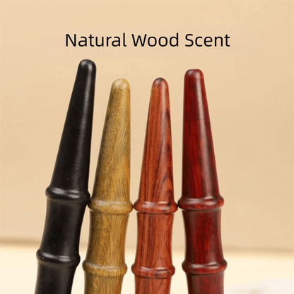 Wood Massage Stick Tool Sandalwood Massager Acupoint Reflexology Tools For Full Body Relaxing Deep Tissue Foot Massage