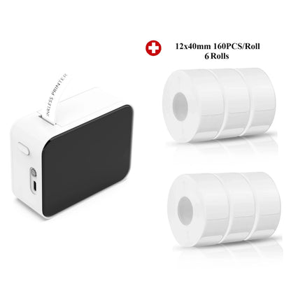 MarkLife P15 Mini Portable Thermal Printer Wireless Bluetooth-compatible Label Tag for Home Office Labeling Sticker Machine