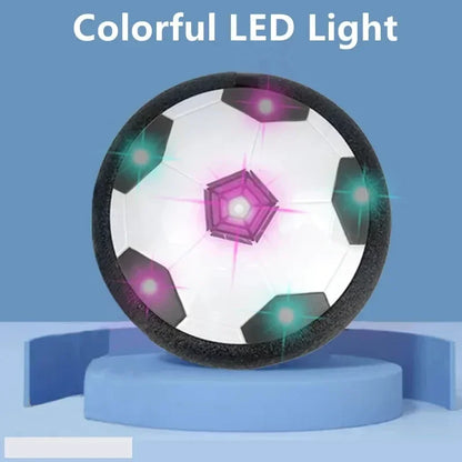 Suspension Air Football Electric Levitate Sport Toy ABS Hover Soccer Ball with Led Light Indoor Collision Avoidance for Kids Toy