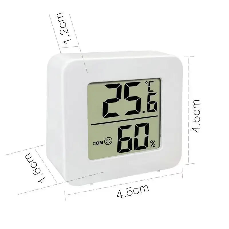 Digital Hygrometer Thermometer Indoor Thermometer Temperature Gauge Mini LCD Weather Station Sensor For Home Room Humidity Meter