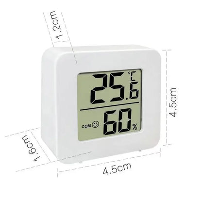 Digital Hygrometer Thermometer Indoor Thermometer Temperature Gauge Mini LCD Weather Station Sensor For Home Room Humidity Meter